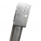 Pamatu skrūvpālis U 101x1000 mm M12 HDG