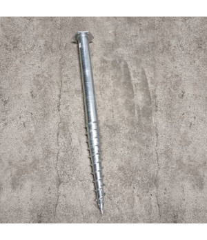 Pamatu skrūvpālis M (68x1200 mm) HDG