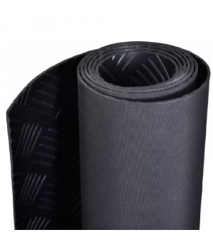 Gumijas paklājs ar rievām (3x1200 mm)