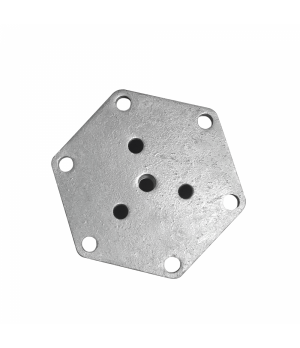 Skrūvpāļa pagarinājums M 68x1000 mm M12 HDG