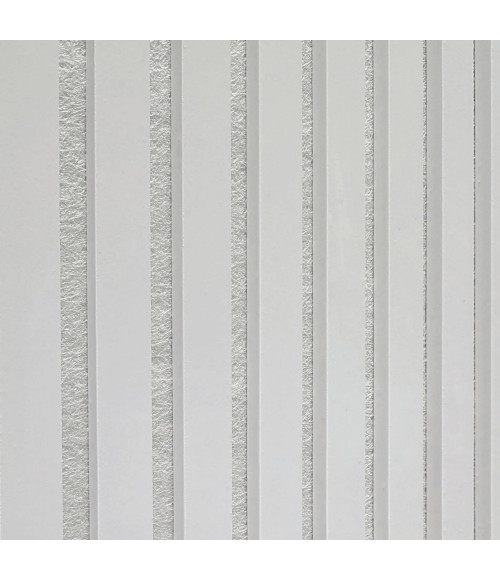 Akustiskā plāksne 600 × 2400 mm – balta | E-Plastena