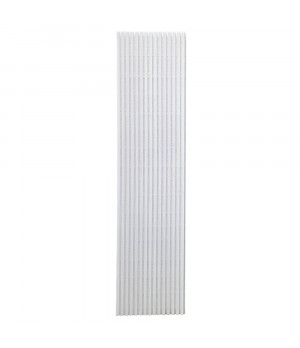 Akustiskais panelis 600x2400 mm ar baltām līstēm