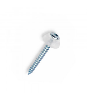 BPS blīve ar skrūvēm kokam 5x40 mm, caurspīdīga (50 gab.)