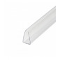 Polikarbonāta nobeiguma profils U (4-6x2100 mm)