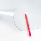 PVC caurspīdīgs tents (0.2x1400 mm) 200 mkr PVC caurspīdīgs tents (0.2x1400 mm) 200 mkr