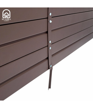 Paaugstinātā dārza dobe KLASIKA GARDEN (1500x750x300 mm) brūna