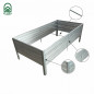 Paaugstinātā dārza dobe KLASIKA GARDEN (1500x750x300 mm) cinkota