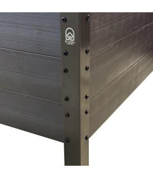 Paaugstinātā dārza dobe KLASIKA Woodlook (1500x750x300 mm), brūna