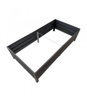 Paaugstinātā dārza dobe KLASIKA Woodlook (1500x750x300 mm), brūna