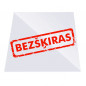 PMMA org. stikla loksne 4x380x1365 mm, balts (bezšķira)