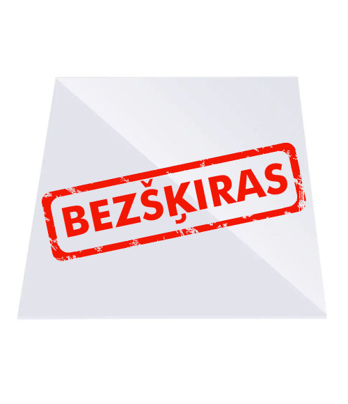 PMMA org. stikla loksne 4x520x2050 mm, balts (bezšķira)